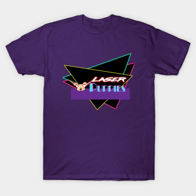 Laser Puppies T-Shirt by Tatiyanawolf